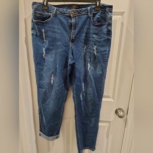 Lucy & Blessed distressed jeans size 22 women's plus size
